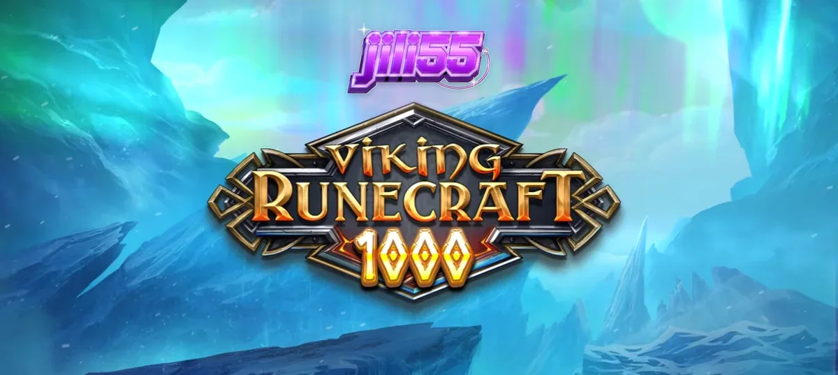 Viking Runecraft 1000 slot game interface showing Norse gods and grid layout